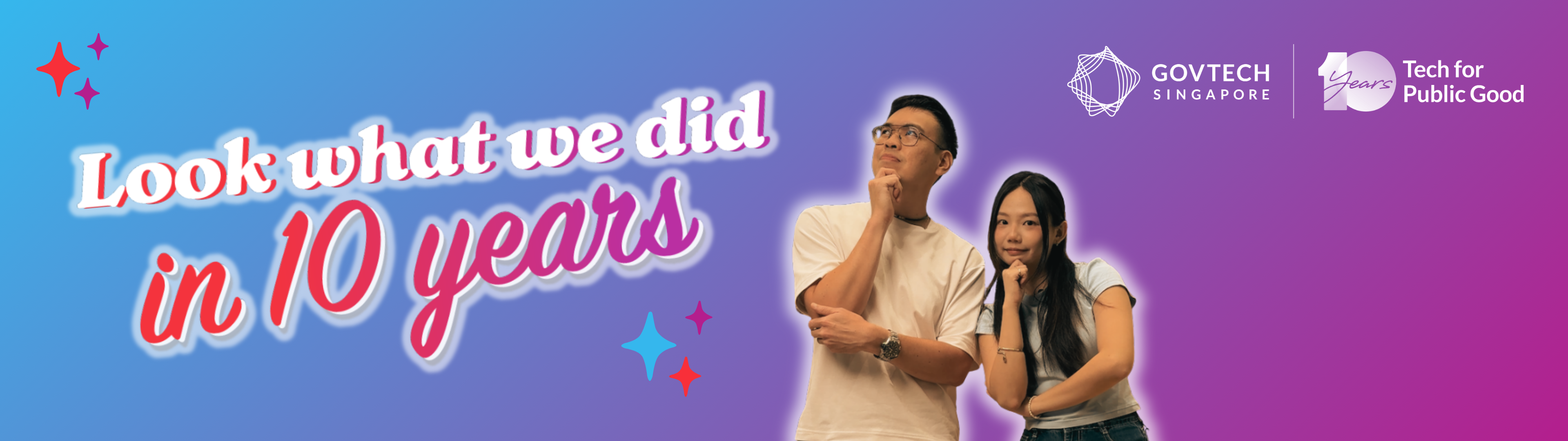 Look what we did in 10 years